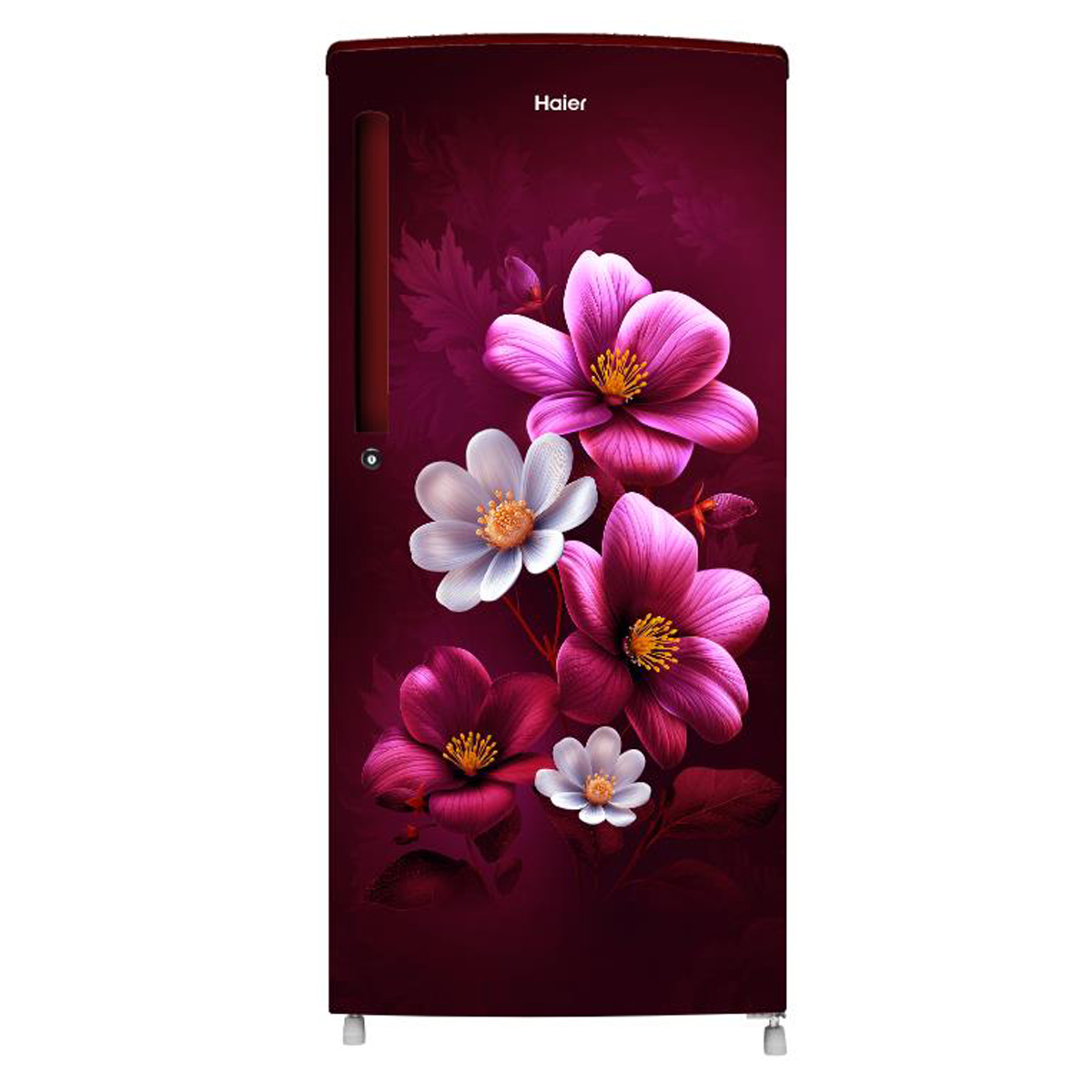 Haier 185 L 1 Star Red Anemone Single Door Refrigerator